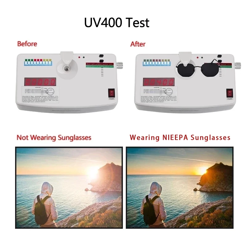 Очки солнцезащитные поляризационные для мужчин и женщин модные уличные вождения