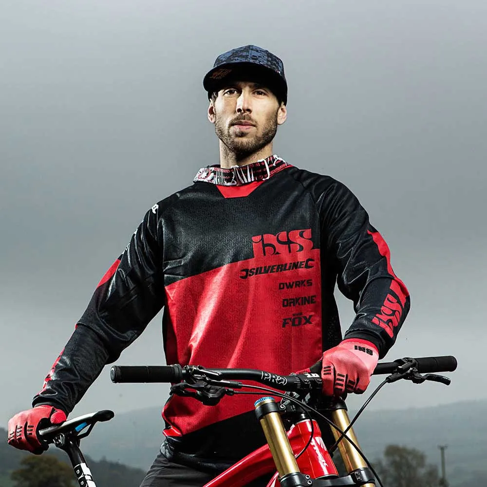 Горный велосипед горный Джерси для эндуро Мотокросс mx dh mtb спортивная одежда BMX