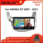 Автомагнитола 2 din, Android 10, для HONDA FIT JAZZ 2007-2013, мультимедийный видеоплеер, навигация GPS, 4G Net Carplay, RDS, автомобильная стереосистема, DVD