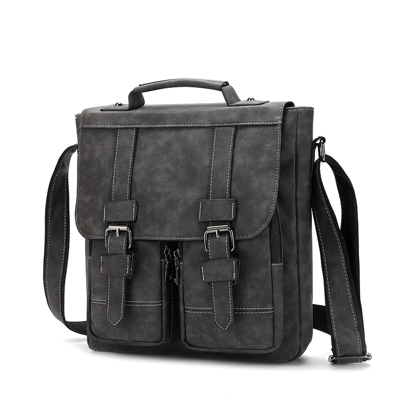 Мужские винтажные кожаные сумки США West Cowboy повседневная кожаная сумка мужские