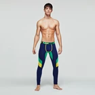 Леггинсы мужские, хлопковые, эластичные, дышащие, спортивные