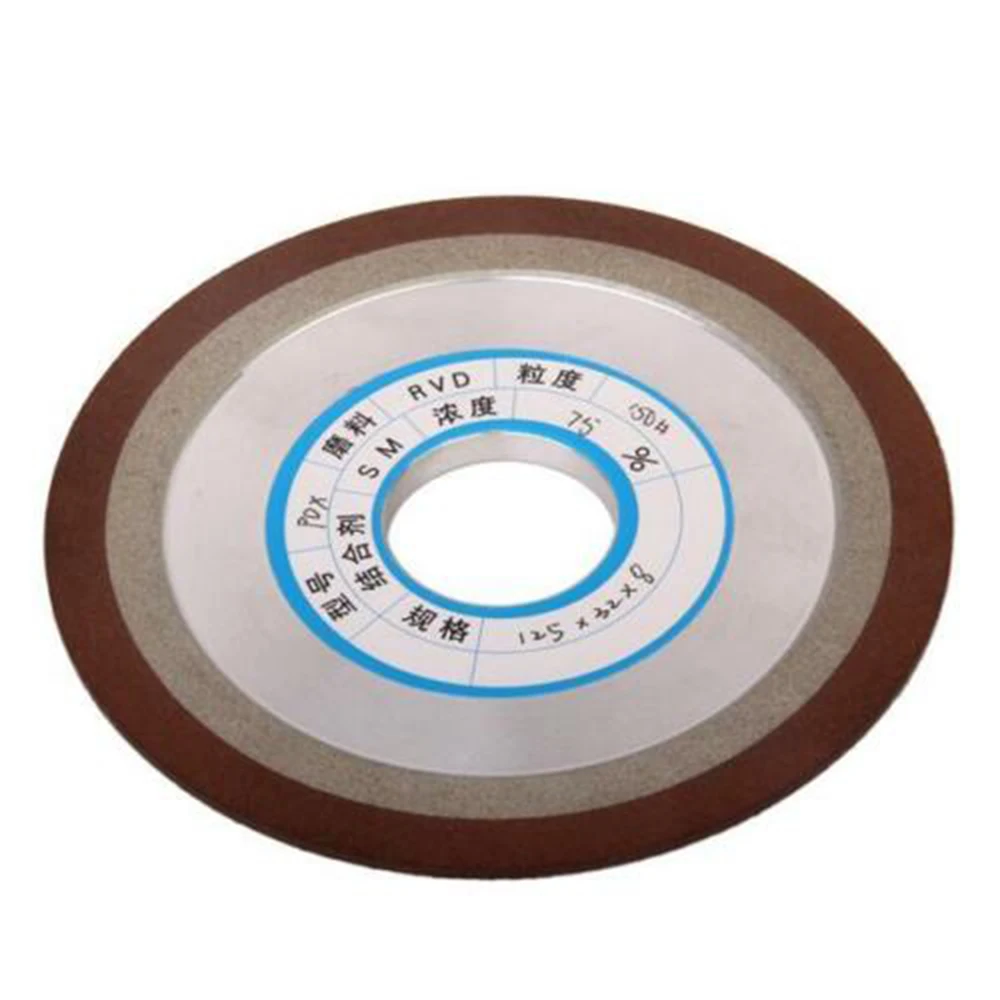 

1pcs Hard Steel 1-Tapered Side Diamond Grinding Wheel Polished Alloy Accessory
