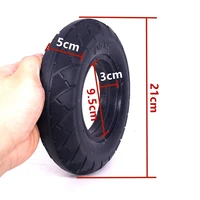 high quality 200x50 explosion proof electric bike scooter tubeless tyres 8 inch motorcycle solid wheel tires bee hive holes