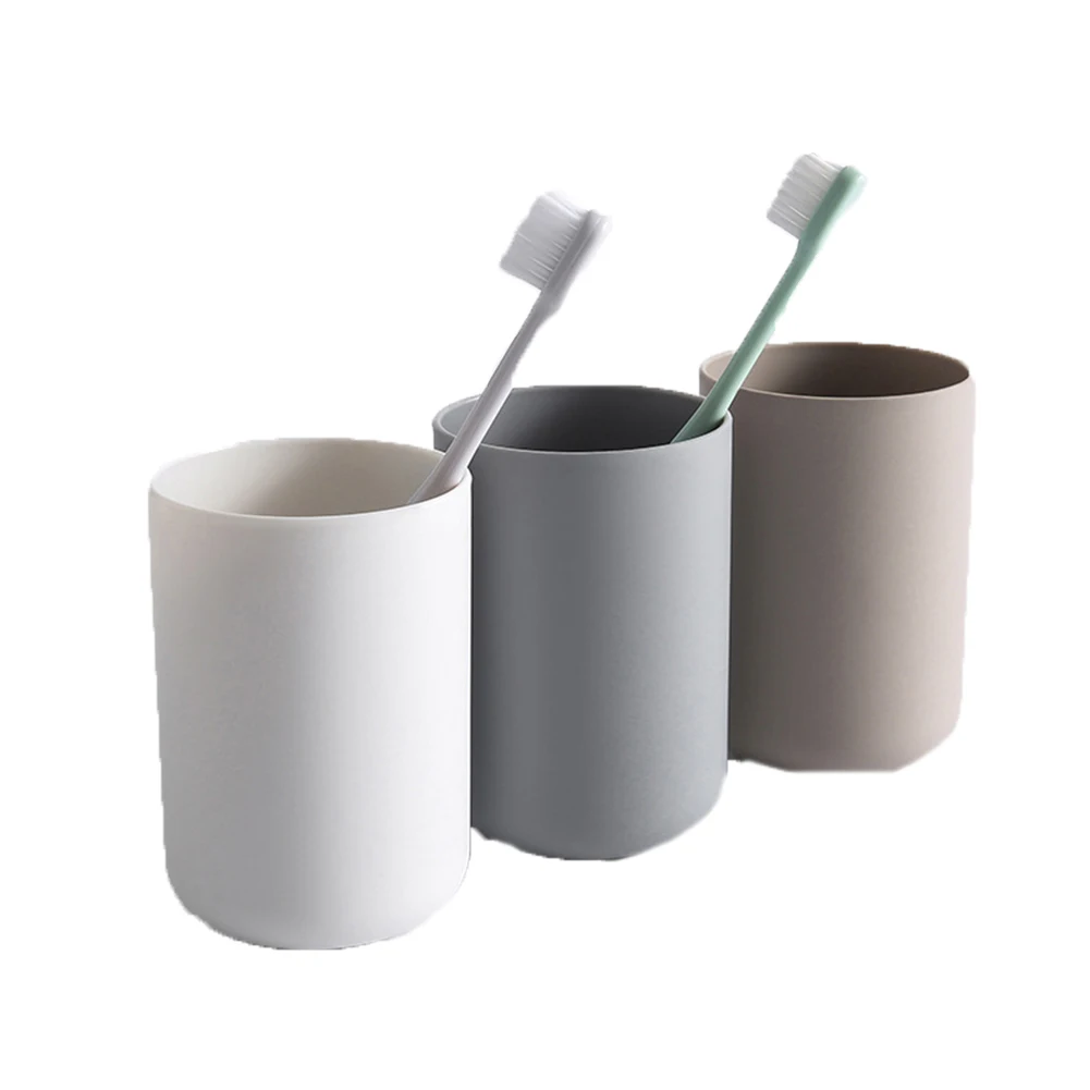 Креативный Простой настенный держатель для зубной щетки круглая чашка в ванной
