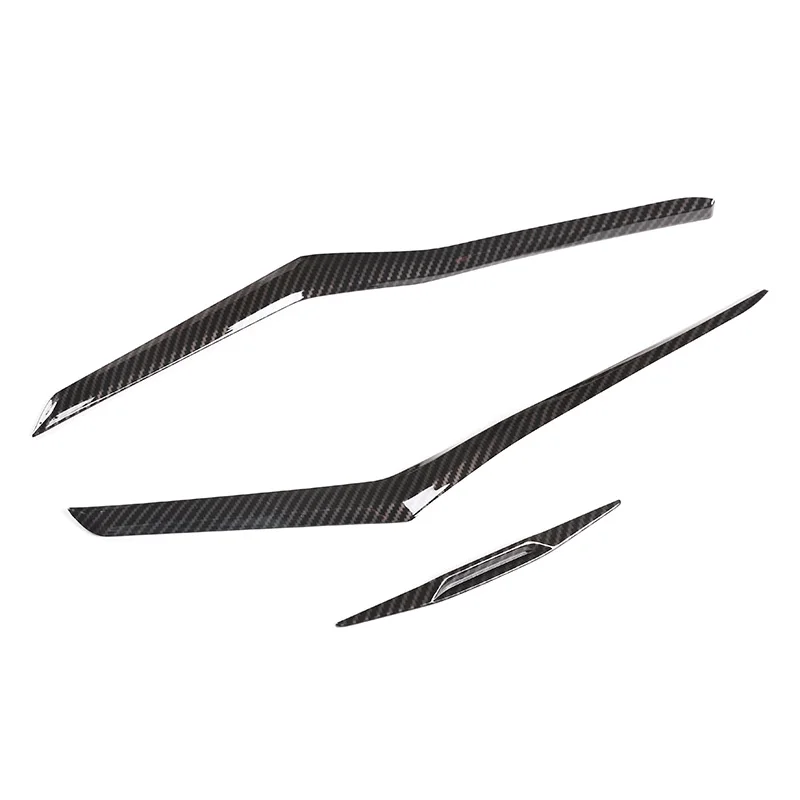 

ABS Carbon Fiber Pattern Center Console Side Decoration Strips Trim Interior For BMW 3 Series g20 2020 Car Accessories