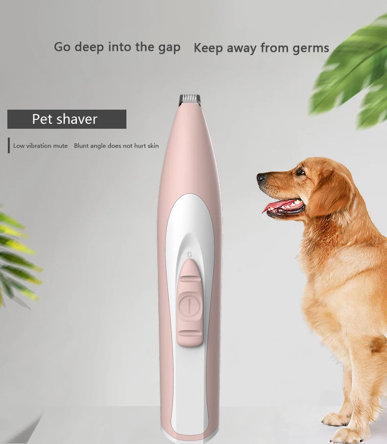 Триммер для домашних питомцев машинка стрижки собак бритва с зарядкой от USB