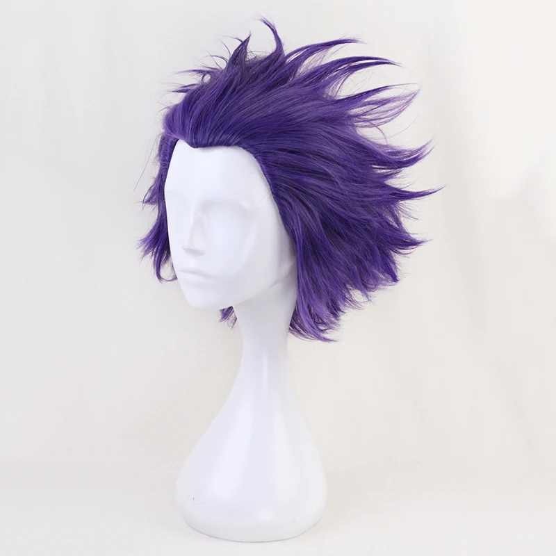 Anime My Hero Academia Cosplay Wigs Hitoshi Shinsou Hair Wig Boku no Synthetic Halloween Party | Тематическая одежда и