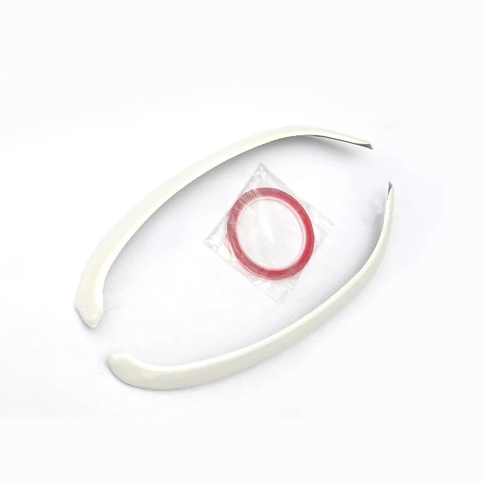 1 пара автомобиль передний наклейка на фару для бровей век литье Накладка Smart fortwo