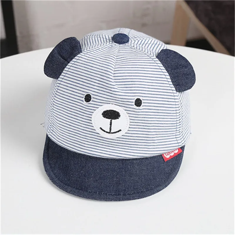Весенне-летняя хлопковая детская Милая Кепка с козырьком 1 шт. Детские