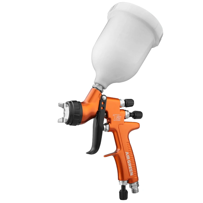 

High Quality Spray gun 1.3mm Paint gun 600cc Plastic cup HVLP Spraygun Pistol Air Brush Waterborne Paint