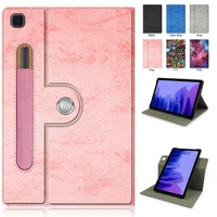 for samsung galaxy tab a 7 case 2020 sm t500t505t507 pencil holder for galaxy tab a 7 lite 8 7 2021 tablet 360 rotatable case
