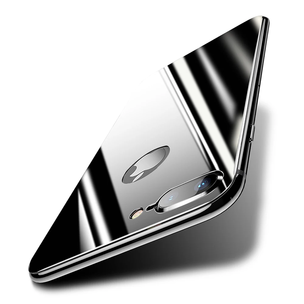 

9H 2.5D Rear Back Tempered Glass Screen Protector For iPhone 7 8 Plus 8Plus X XS XR 11 Pro MAX Full Cover Black White