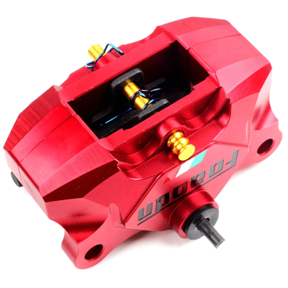 Универсальный задний тормозной суппорт CNC для мотоцикла 2 поршня 84 мм крепление