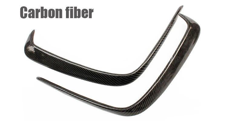 Продажа Высококачественные декоративные наконечники из углеродного волокна, наконечники для заднего бампера Mercedes-Benz A Class W176