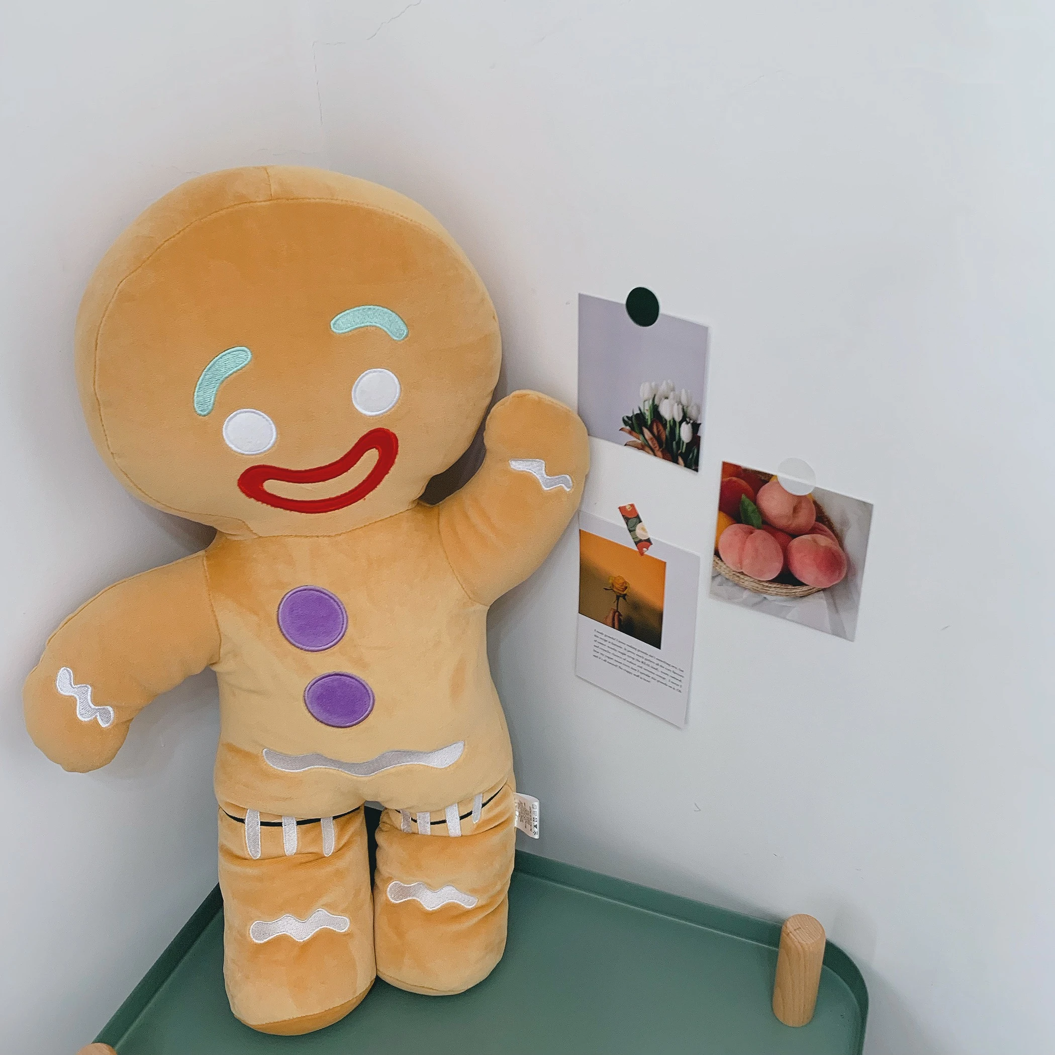 Kawaii Шрек Имбирный пряник человек кукла Bigheadz мягкие плюшевые игрушки мягкий диван