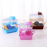 hamster cage double decker castle luxury villa pet cage hamster toy cage hamster decoration accessories