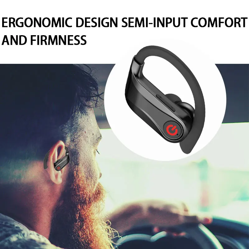 HBQ Q62 Bluetooth 5 0 наушники-вкладыши TWS с ультра-длинный Беспроводной гарнитура