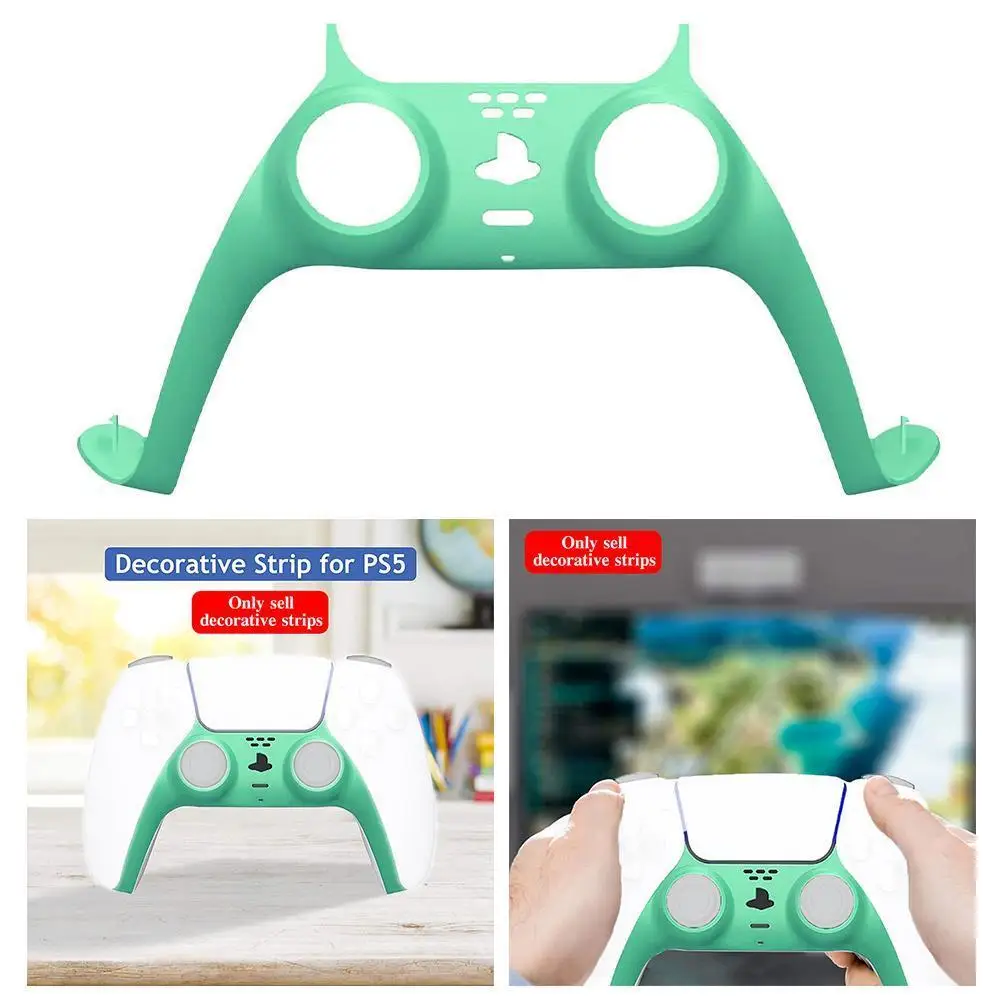 

Decorative Strip For PS5 Controller Joystick Handle PC Shell Decoration Controle Gamepad Strip Decorative Cover For P5 S3A5