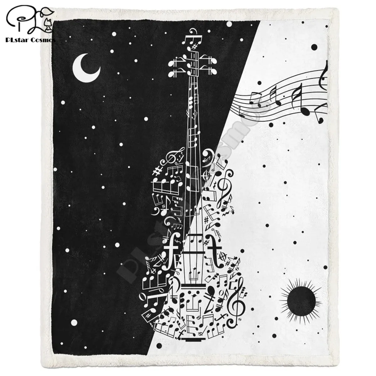 

Violin Fleece Blanket 3D full printed Wearable Blanket Adults/kids Fleece Blanket drop shippng style -2