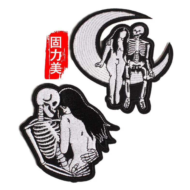 3 шт. красота с черепом чувствовать себя в любви глажка на патч | Дом и сад