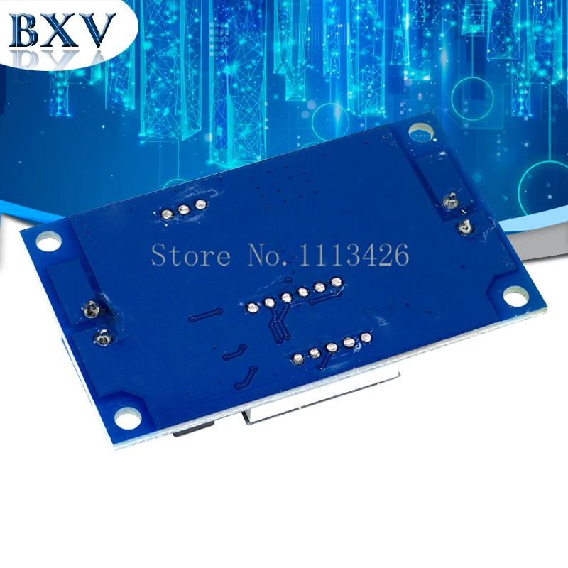 

10PCS/LOT LM2596 LM2596S power module + LED Voltmeter DC-DC adjustable step-down power supply module with digital display