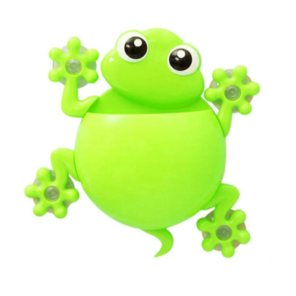 Милая детская зубная щетка Gecko с мультяшным рисунком держатель для зубной пасты