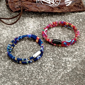 Surfer Bracelet For Men Women Black Magnet Buckle 5