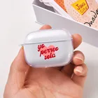 Чехол для наушников Yo Perreo Sola Bad Bunny Maluma, чехол для Airpods Pro, аксессуары для беспроводных наушников, мягкий чехол из ТПУ, чехол