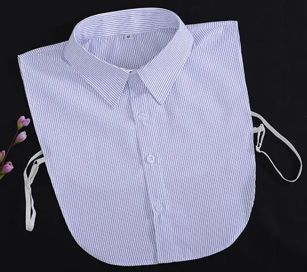 SIZE XL Мужская рубашка с фальшивым воротником,, в полоску, съемный, мужской, s, фальшивый воротник, хлопок, мужской, Краген, съемные воротники, Nep Kraag - Цвет: SIZE XL
