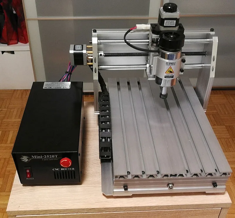 Mini CNC milling machine 2520 cnc engraving 250*200mm working area router | Инструменты
