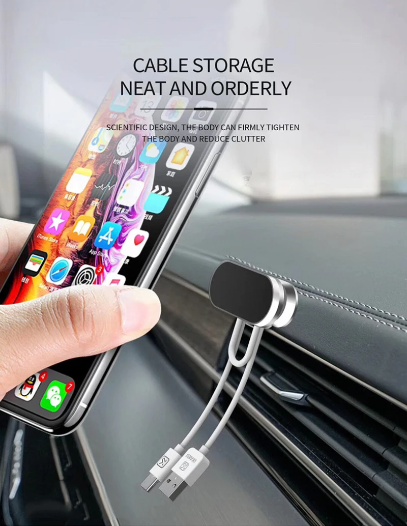 

Car Magnetic Suction Mobile Phone Bracket Car Stickers Mobile Navigation Bracket
