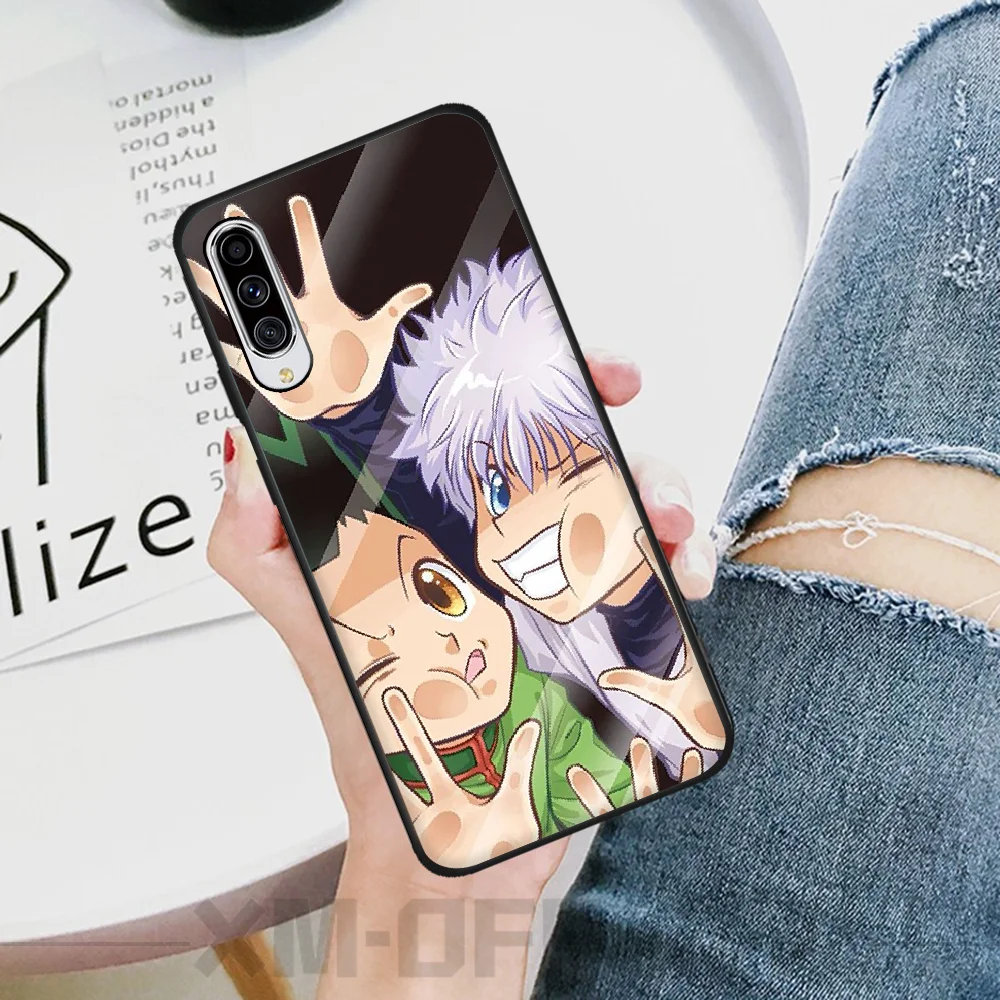 BaweiTE hunter x hunte черный мягкий резиновый чехол для телефона из ТПУ Samsung A10 20 30 40 50 70 10S 20S