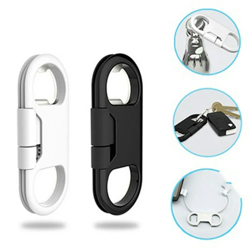 Новое поступление 22 5 см USB кабель Micro 8Pin кабели для быстрой зарядки iPhone 8X7 6 6S Plus iPad