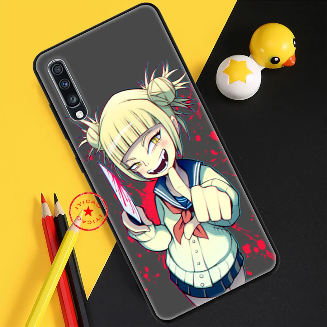 Мягкий силиконовый чехол Toga waifu Himiko для samsung Galaxy A70S A20E A2 J4 J6 Core Plus Prime J7 Duo J8 из ТПУ |