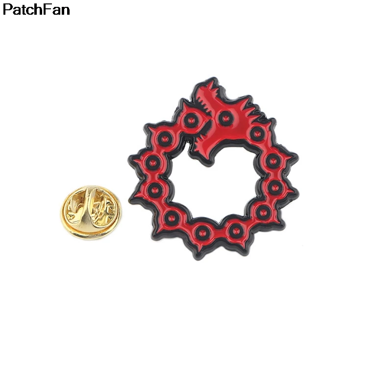 A2408 Patchfan В Стиле персонажа Дианы из игры The Seven Deadly грехов металлические цинковые