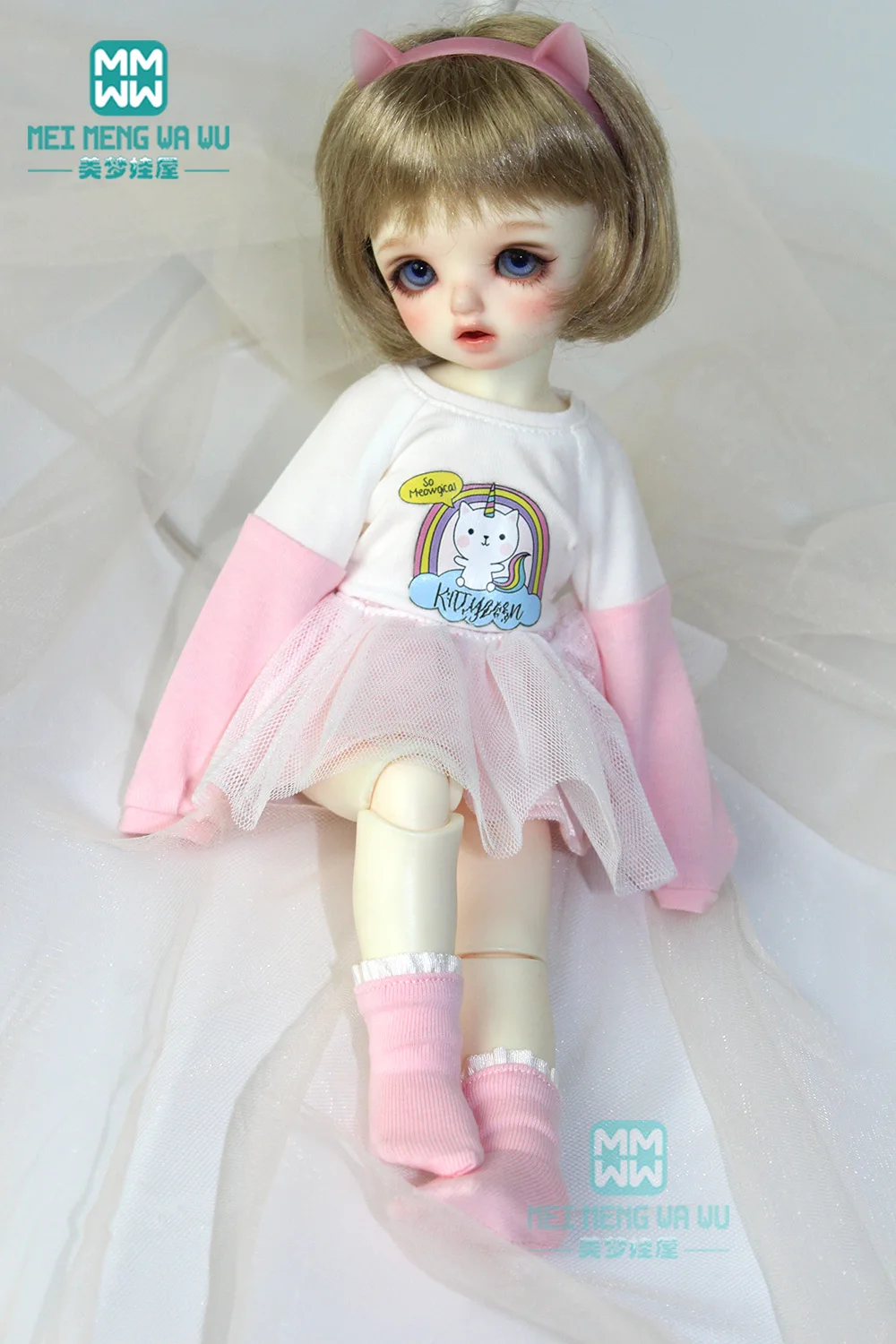 BJD куклы аксессуары Одежда для куклы подходит 27 см-30 см 1/6 MYOU YOSD bjd куклы милые и стильные из трех частей, обувь