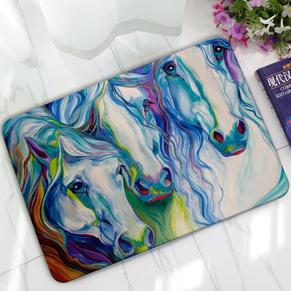 Zeegle Коврик Нескользящие коврики водонепроницаемый уличный коврик резиновый