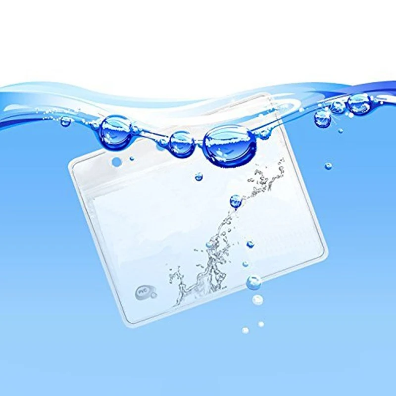 

Fashion Transparent Waterproof PVC Women Card Case Business Card Holder Men Credit Card Bag ID Card Mini Wallet Girls Coin Purse