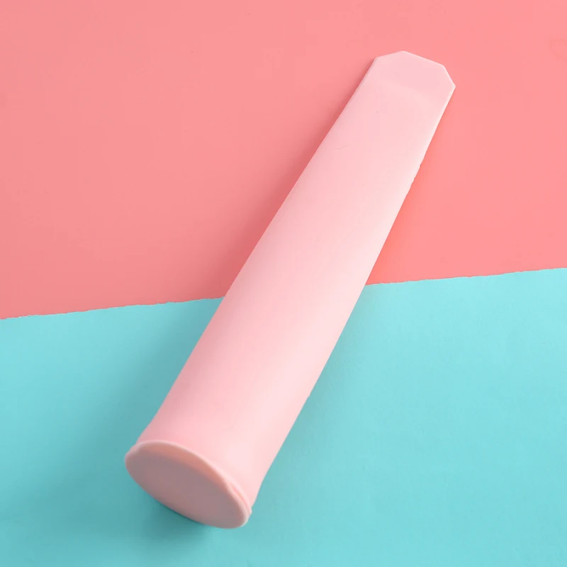 DIY силиконовые формы для Фруктового мороженого с крышкой красочный Йогурт