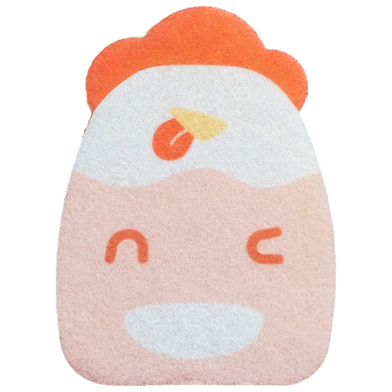 

Мультяшные губки-скрабы для посуды, Губка из микрофибры против царапин, антипригарная Чистящая посуда, инструменты для мытья посуды, гаджет...