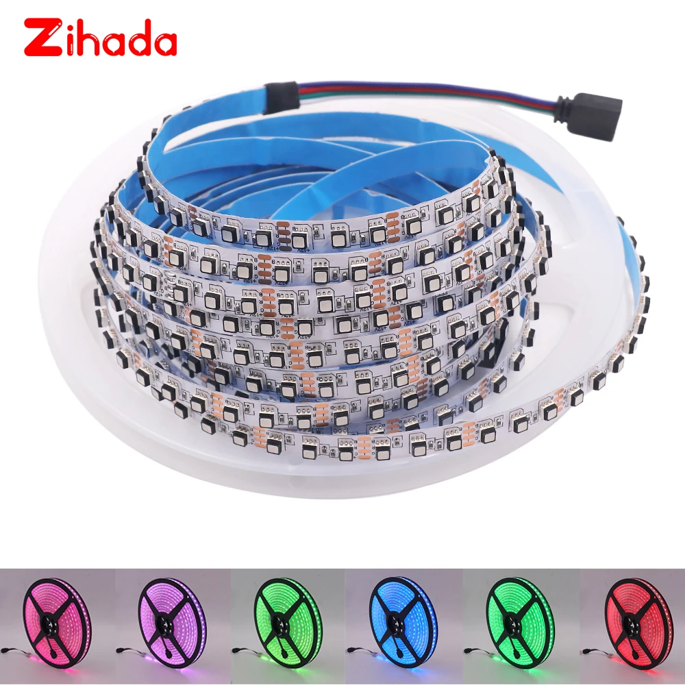 5 м Светодиодная лента 3535 SMD 60 светодиодов/м водонепроницаемая гибкая