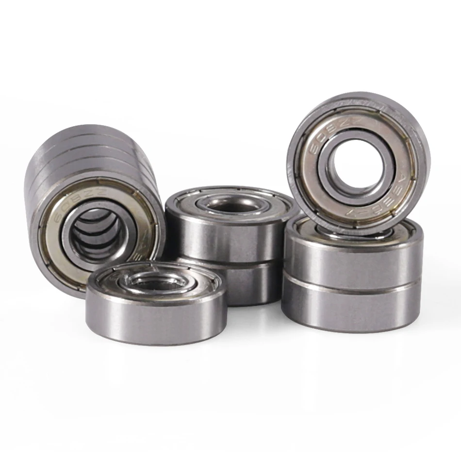 

100pcs Ball Bearing 8*22*7 608ZZ Double Shielded Miniature Carbon Steel 8x22x7mm Single Row 608ZZ ABEC-7 Deep Groove