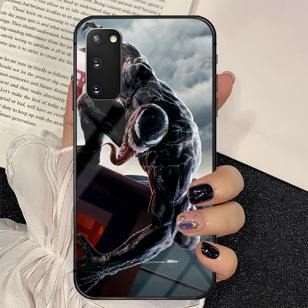 

Super Hero Venoms Phone Tempered Glass Case Cover for Samsung Galaxy A M 12 20 21 30 31 40 50 51 52 70 71 72 E S 3D Bumper Cell