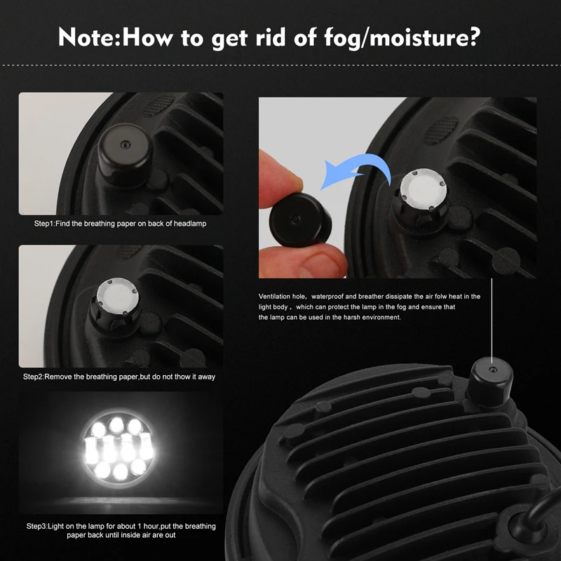 Новинка яркая кругласветодиодный светодиодная прожекторная фара 80 Вт 5 75 дюйма