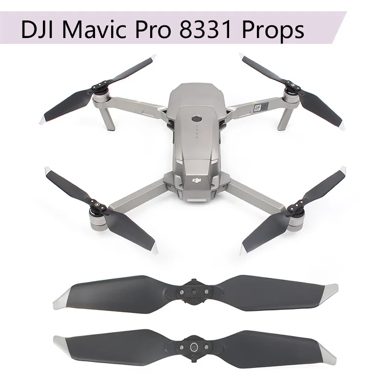 2 шт. малошумный пропеллер 8331 быстросъемные пропеллеры складной реквизит для DJI