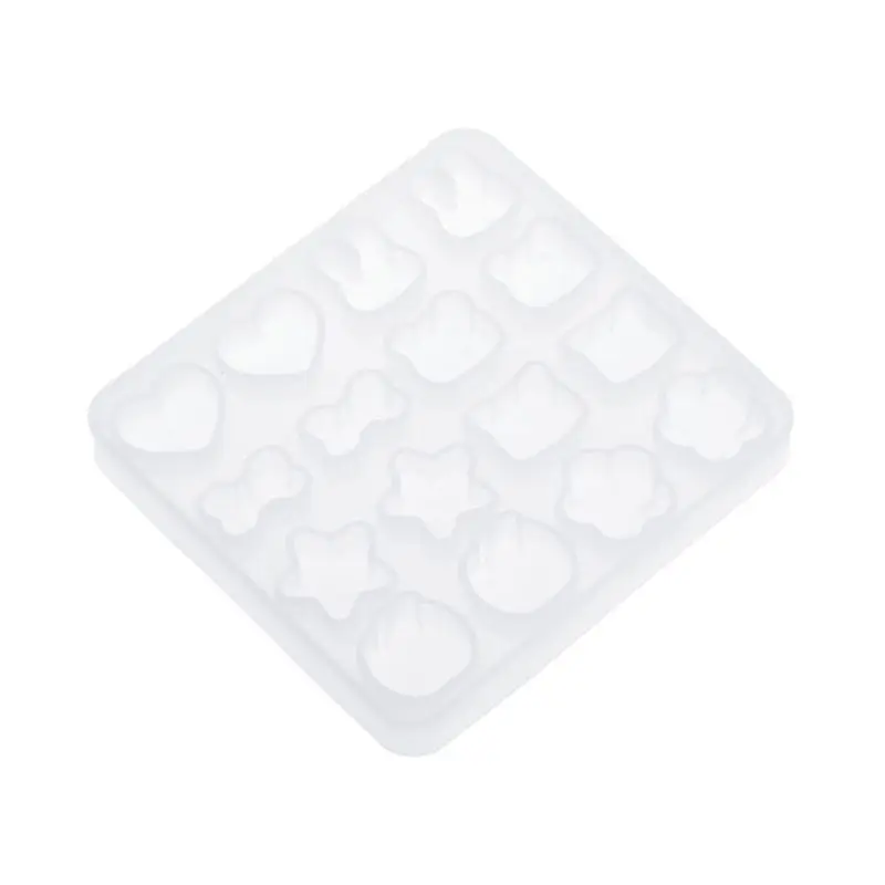 Силиконовая форма для рукоделия Сердце Звезда яблоко кулон Сделай Сам Ювелирное