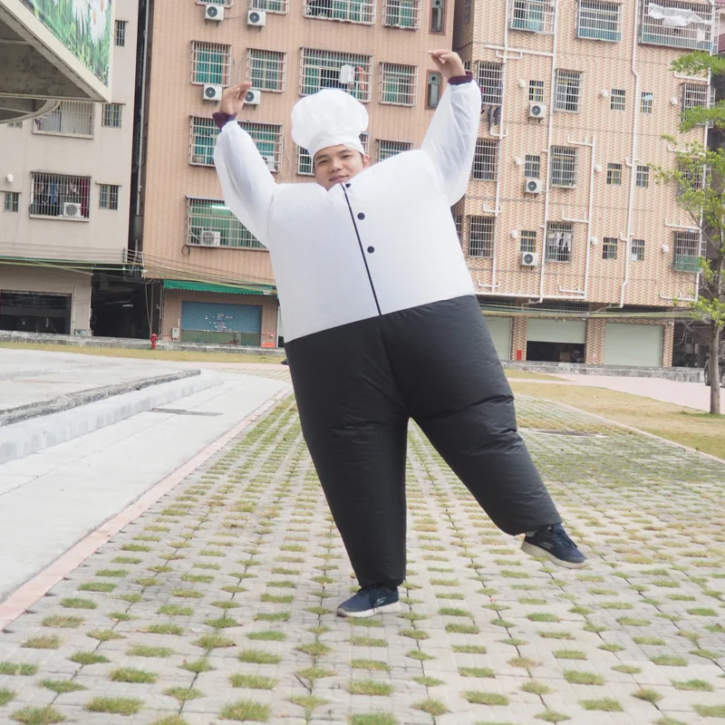 Надувной костюм шеф повара для женщин и мужчин надувные костюмы взрослых