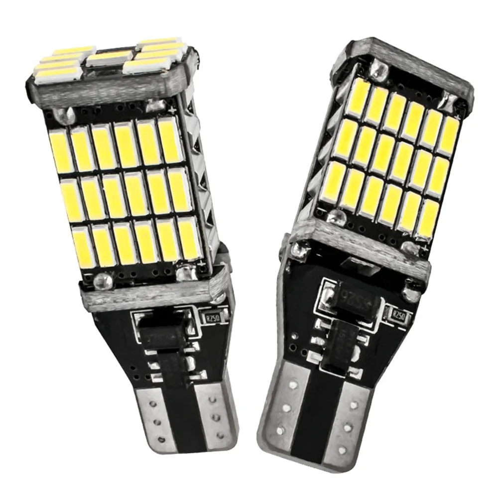 Супер яркий T15 W16W 921 4014 45 SMD 12V Авто Canbus Автомобильный светодиодный задний