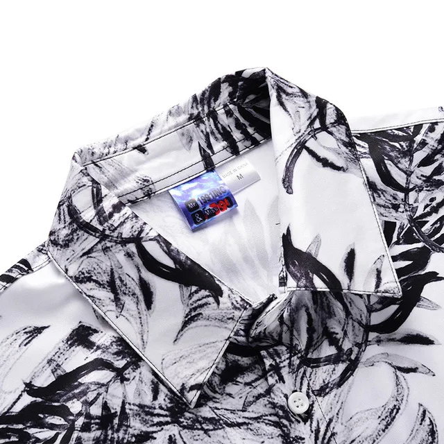 Мужские комбинезоны летний винтажный комбинезон с принтом костюм для отдыха