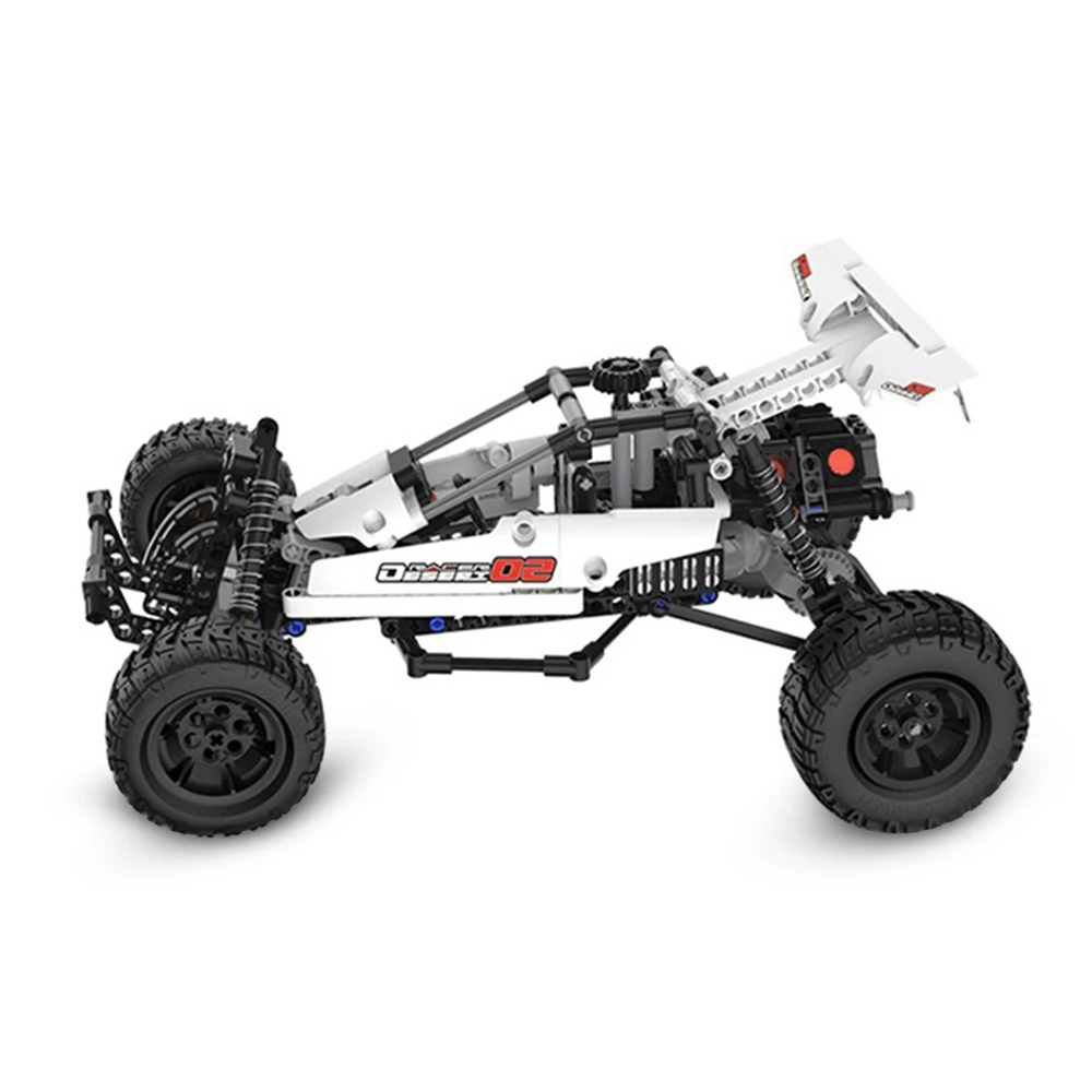 490pcs Desert Racing Car DIY Building Blocks Set Cylinder Piston Linkage System Independent Suspension Trucks Children Toy | Игрушки и